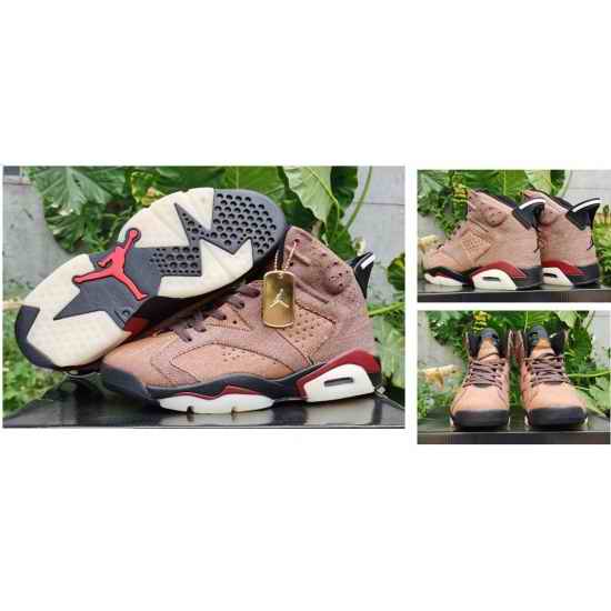 Air Jordan 6 Retro Levis Jeans Brown Men Shoes